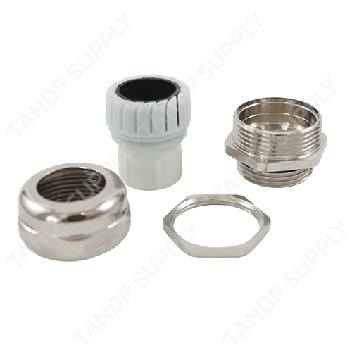 เคเบิ้ลแกลน ทองเหลืองชุบนิกเกิล (Nickel Brass Cable Gland) - Image 3