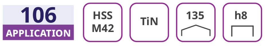 ดอกสว่านก้านตรง รุ่นมาตรฐาน (106)