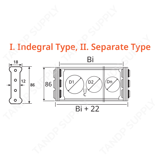 รายละเอียด รางกระดูกงู รุ่น TL115 (Steel Cable Drag Chain TL115)