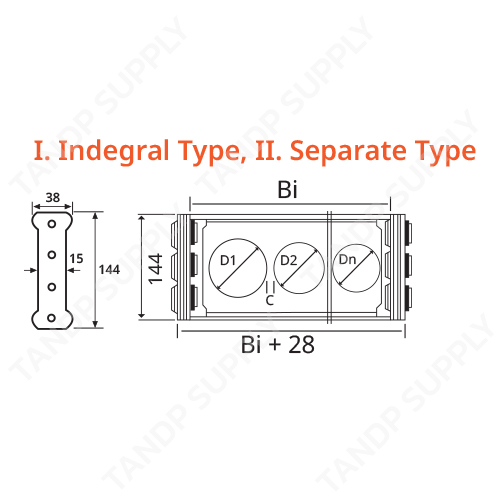 รายละเอียด รางกระดูกงู รุ่น TL180 (Steel Cable Drag Chain TL180)