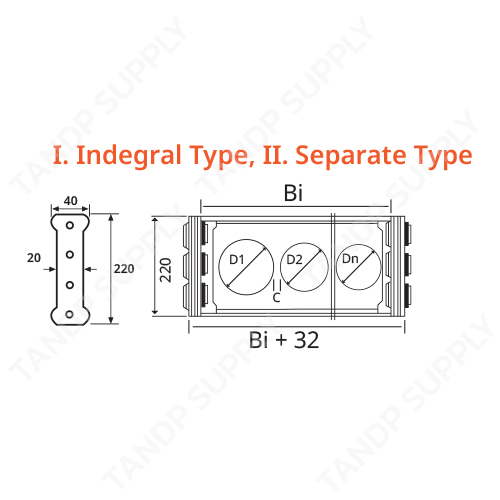 รายละเอียด รางกระดูกงู รุ่น TL250 (Steel Cable Drag Chain TL250)