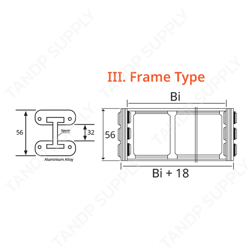 รายละเอียด รางกระดูกงู รุ่น TL80 (Steel Cable Drag Chain TL80)