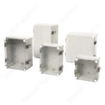 กล่องพักสายไฟ พลาสติก (หูหิ้วสแตนเลส)